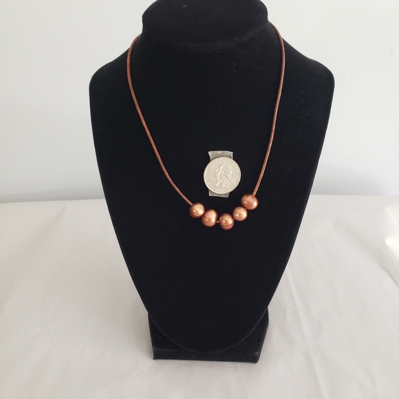 Genuine Pearls Bronze Color - Picture 4 of 5